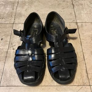 Black Men’s Sandals Size 11